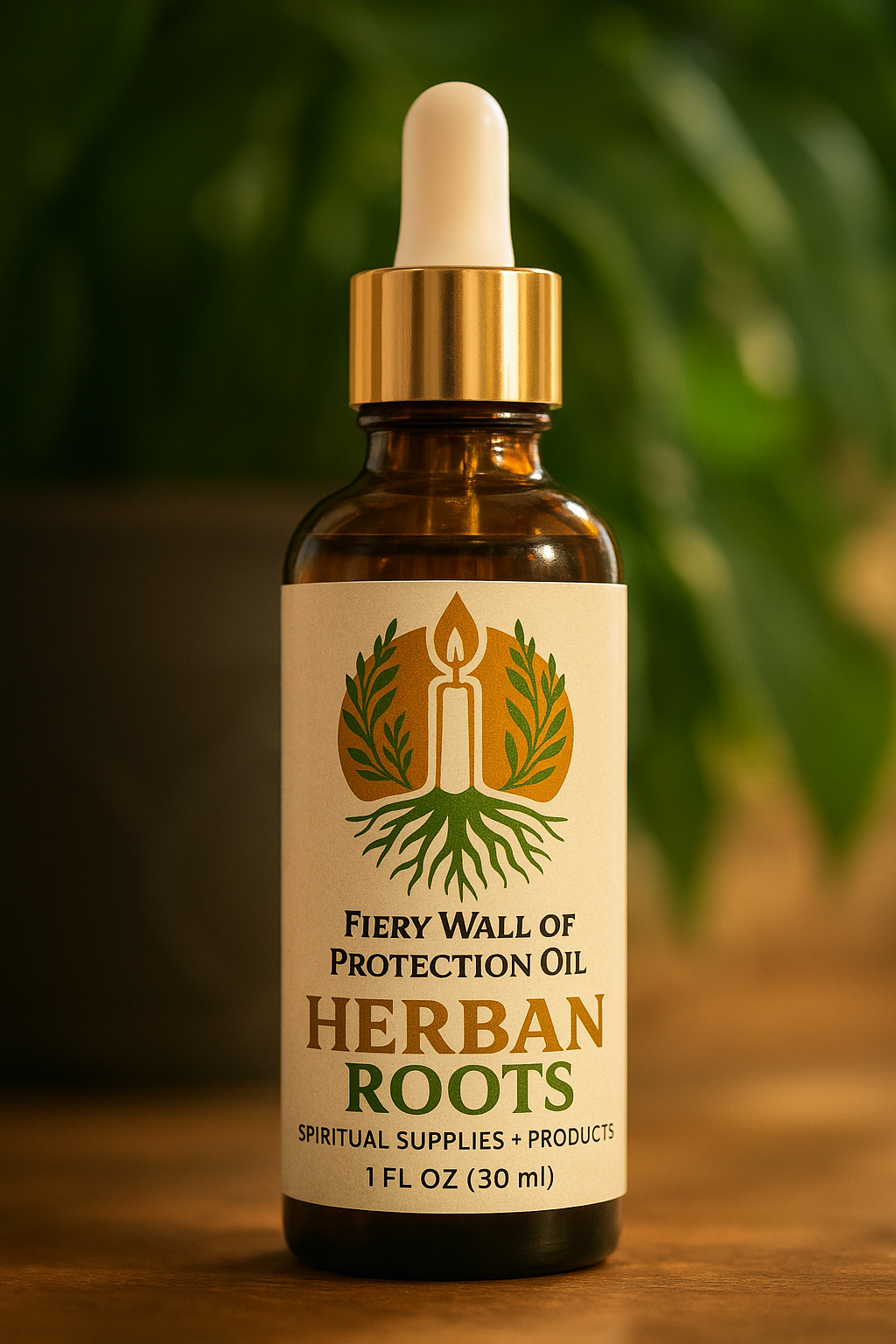 Fiery Wall Of Protection Oil